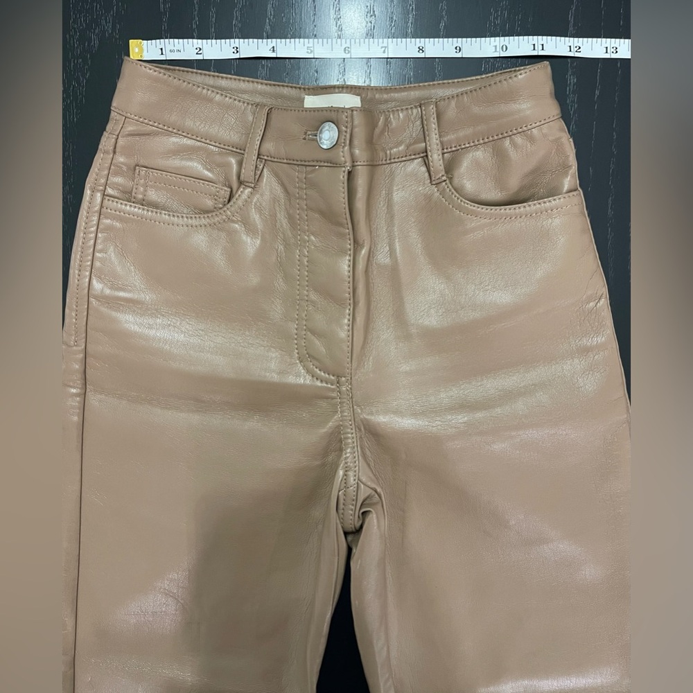 ARITZIA Wilfred Melina Faux Leather Pants - Picture 4 of 10